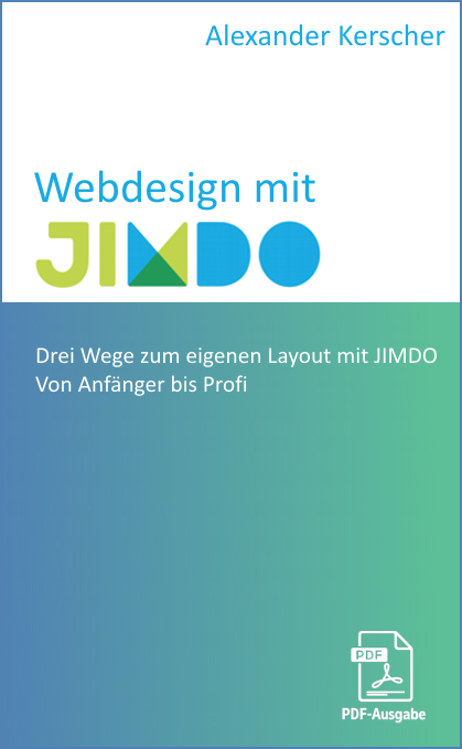 Webdesign mit Jimdo (PDF, 2016)
